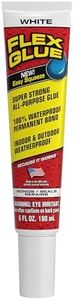 Flex Seal Strong Rubberized Glue, White, 6 Oz