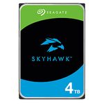 Seagate Skyhawk, 4TB, Video Internal Hard Drive, 3.5", SATA, 6Gb/s, 64MB Cache, for DVR/NVR Security Camera System, with Drive Health Management, 3 year Rescue Services, FFP (ST4000VXZ16)