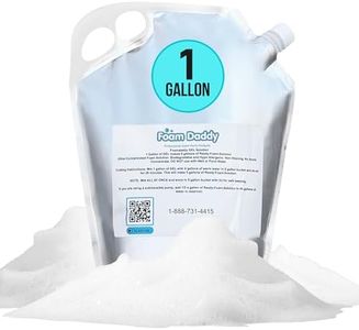 Foam Daddy Foam Machine Gel Solution - Professional Super Stacking Foam Machine Refill, 10 Rounds, Foam Machine Fluid that Makes 400 Gallons of Foam Party Fun! - 1 Gallon