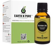 Earth N Pure Jojoba Oil Cold Pressed Natural and Therapeutic Grade for Skin & Hair 30 ml