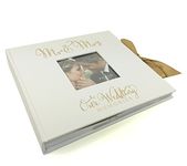 ukgiftstoreonline Large Wedding Photo Album 50 6x8 with verse design Gift