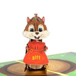 yaartz 3D Squirrel Pop up Card for Wife Mother Grandmother Sister Daughter Niece,Mother's day Card Birthday Anniversary Retirement Thank You Best Wishes