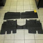 2013 2014 Jeep Grand Cherokee Rubber Slush Front and Rear Floor Mats Mopar OEM