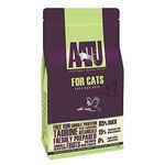 AATU 85/15 Complete Dry Cat Food, Duck 1kg - High Protein, Grain Free Recipe, No Artificial Ingredients