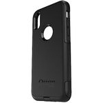 OtterBox iPhone Xs AND iPhone X Commuter Series Case - BLACK, slim & tough, pocket-friendly, with port protection