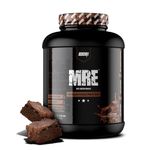 REDCON1 MRE Meal Replacement Supplement, Fudge Brownie - Whole Food Protein + Carbohydrate Blend with No Whey for Post Workout Fuel - Natural Protein Powder with MCT Oil + Amino Acids (7 lbs)