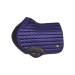 LeMieux Close Contact Loire Memory Square Saddle Pad - Saddle Pads for Horses - Equestrian Riding Equipment and Accessories (Ink Blue - Large)