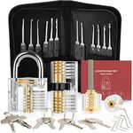 Lock Pick Set, [36 Pcs] [Difficulty