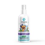 ZOIVANE Dog Dry Shampoo 200 Milliliter | Vanilla, Levander And Essential Oil For Dog Shampoo For Pomeranian, Shih Tzu Puppy, Rottweiler Adult, Labrador And Golden Retriever - Pack Of 1