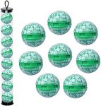 Eco-Fused Deodorizing Balls for Sneakers, Lockers, and Gym Bags (8 Pack) - Neutralizes Sweat Odor with Easy Twist Lock/Open Mechanism (Pine Forest - 8 Pack)