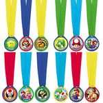 (PKT) Super Mario Mini Award Medals (12 pk)