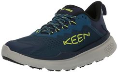 KEEN Men's WK450 Comfortable Durable Lightweight Breathable Walking Shoes, Legion Blue/Evening Primrose, 10