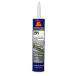 SIKA - Multi-purpose adhesive and sealant for boats - Sikaflex-291 - White - Marine applications - For elastic and vibration-resistant joint seals - 300 mL