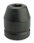 Stanley Proto J10024M 6 Point 1" Drive Impact Socket, 24mm