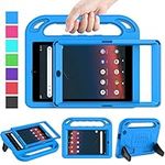 SUPNICE Kids Case for Onn 8” 2022 Gen 3, Built-in Screen Protector Lightweight Handle Friendly Kickstand Child Toddler Cover for Walmart Onn 8 Tablet Model TBGRY100071483 (2022 Release), Blue