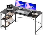 Huuger L Shaped Desk, 55 Inches Com