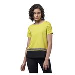 DOMIN8 95% Cotton 5% Spandex Athleisure Sports Gym Tshirt for Women| Stretchable Breathable Anti Odor t Shirts for Women| Running Workout Yoga| Casual Wear t Shirt for Women Women Tshirt