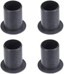 uxcell Flanged Sleeve Bearings 12mm Bore 14mm OD 20mm Length POM Wrapped Oilless Bushings Black 4pcs