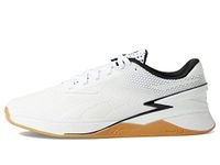 Reebok mens NANO X3 Training Shoe, ftwr white/core black/reebok lee 3, 9.5 US