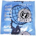 Atlas True Fit Condoms: 100-Pack of