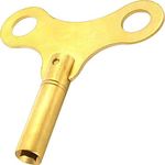 Brass Clock Winding Key Mainspring Winder Sz 9 4.5mm