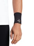 Tommie Copper Unisex Core Compression Wrist Sleeve - Black, Large