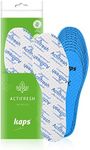 Smell Free Shoe Insoles, Hygienic Technology by Sanitized, Made in Europe, Kaps Actifresh