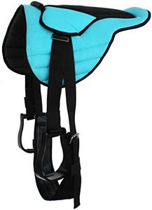 CHALLENGER Horse Western Lightweight Neoprene Padded Bareback Saddle Pad Turquoise 39186TR