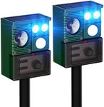 2 Packs Solar Animal Repeller Ultra