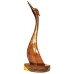 ParamSparsh Wooden Unique Handmade Interior showpiece Duck Pair Gift Item (1)