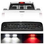 OPP ULITE Ram Third Brake Light for Dodge Ram 1500 2009-2017, Ram 2500 2009-2017, Ram 3500 2010-2017 Red/White High Mount Led Reverse Lights Rear Stop Tail 3RD Light Lamp (3RD Brake 066-3)