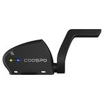 COOSPO Cadence and Speed Sensor, Bluetooth ANT+ RPM Cycling Cadence Sensor, 2 in 1 Wireless Bike Speed Sensor for Bicycle, Compatible Cycling Computer/Zwift/Rouvy/Wahoo/Coosporide APP