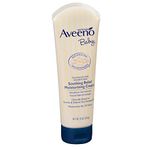 Aveeno Baby Soothing Relief Moisture Cream, Fragrance Free 8 fl oz (227 g)