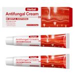 Antifungal Cream - 2pcs Soothes Cream Anti Fungal Cream Suitable for: Jock Itch, Ringworm, Athlete's Foot