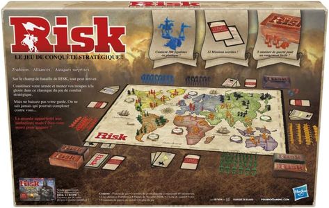 Hasbro Risk Strategy Board Game – Classic Family Game