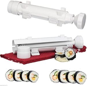 Tonhpxh Sushi Roller Kit Rolls Made Bazooka Kitchen Easy Cooking Tools Tube Shape Food Sushi Mold Maker