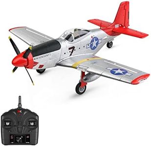 GoolRC WLtoys XK A280 RC Airplane, 2.4GHz 4 Channel Brushless Remote Control Plane for Adults, RC Aircraft Fighter with 6-Axis Gyro, 3D/6G Mode and LED Searchlight, Easy to Fly for Boys and Girls