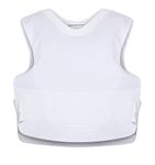 CoolMAX Bullet Proof Level II + Stab Level 1 + Spike Level 1 Covert Vest - White