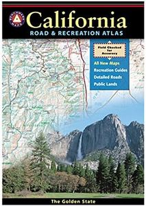 Benchmark Maps California Road & Recreation Atlas