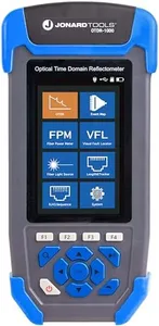 JONARD TOOLS OTDR-1000 Multi-Function OTDR with OTDR, Event Map, Power Meter, Light Source, VFL, Network Cable Tester, and More, Black