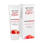 Revlon Touch & Glow Advanced Radiance Crème Face Wash (100 gm)- (Enriched with Vitamins E, C & B5 that moisturize the skin)