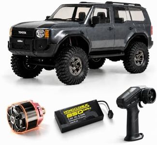 UDIRC UCX1802PRO 1/18 Scale RC Crawler, Brushless Trail Truck, 4x4 Off-Road