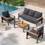 Aoxun Aluminum Outdoor Patio Furnit