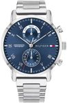 Tommy Hilfiger Analogue Multifunction Quartz Watch for Men with Silver Stainless Steel Bracelet - 1710401