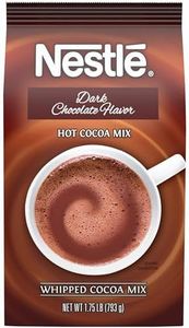 Nestle Hot Chocolate Mix, Hot Cocoa, Dark Chocolate Flavor Flavor, Whipped Cocoa, 1.75 lb. Bag