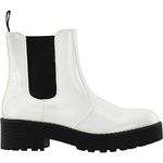 Dirty Laundry by Chinese Laundry Women's Margo Chelsea Boot, White, 6.5