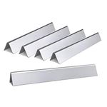 SHINESTAR 17.5-Inch 7620 Thicker Flavorizer Bars Replacement for Weber Genesis 300 Series(Front Control), Including Genesis E/S/EP-310, 320, 330, Stainless Steel, 5-Pack