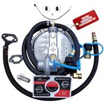 Hutch Mountain Generator Propane Conversion Kit EU2200i- Trifuel Generator Conversion Kit for Propane, Gasoline & Natural Gas, Backup Generator for Home, Generator Conversion Kit