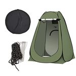 OFCASA Pop up Shower Tent Portable Privacy Shelter Toilet Tent with Carry Bag for Outdoor Camping Fishing Beach Shower Dressing, 150 x 190 cm Green