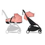 BABYZEN YOYO2 Complete Stroller - Includes Ginger Bassinet, Black Frame & Ginger 6+ Color Pack - Suitable for Children Up to 22 kg